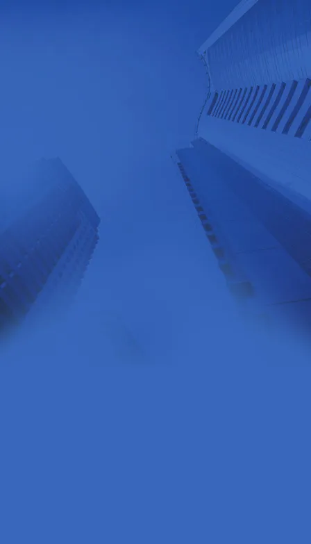 Prédios comerciais representando imobiliárias em crescimento