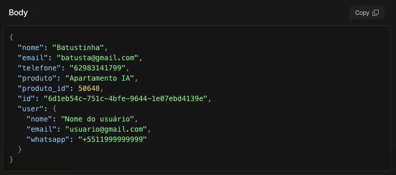 Pré-requisito: Configure a Integração de Saída do Lead