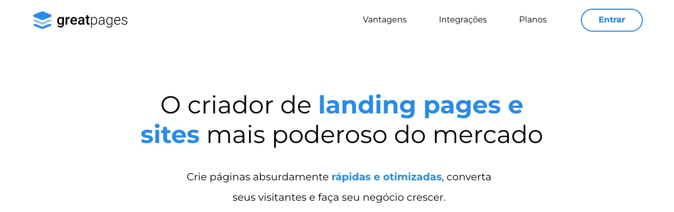 Integração Great Pages