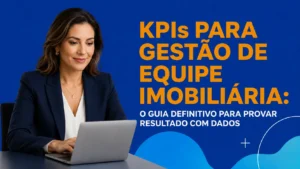 Painel do Imobilead mostrando ranking de corretores e taxa de conversão por membro da equipe